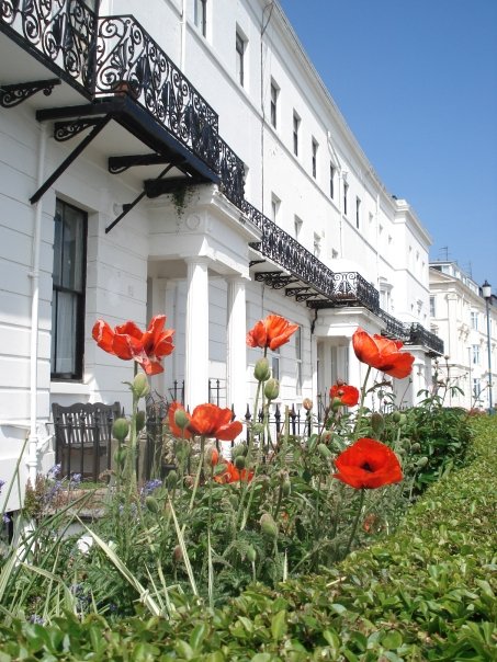 Houses on The Crescent at Filey