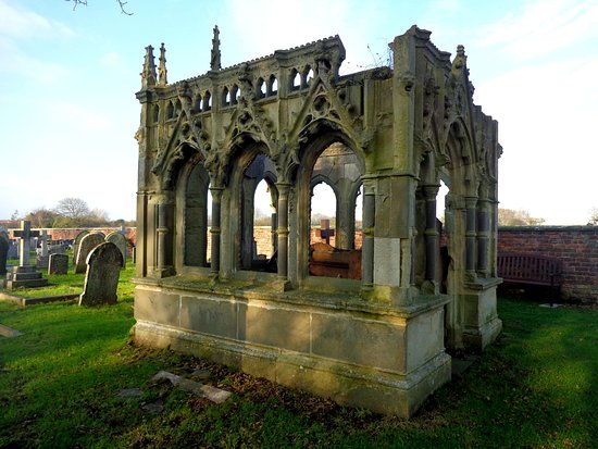 mausoleum in Filey churchyard