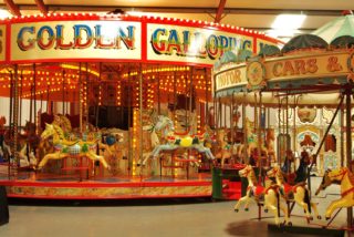 Vintage fairground ride