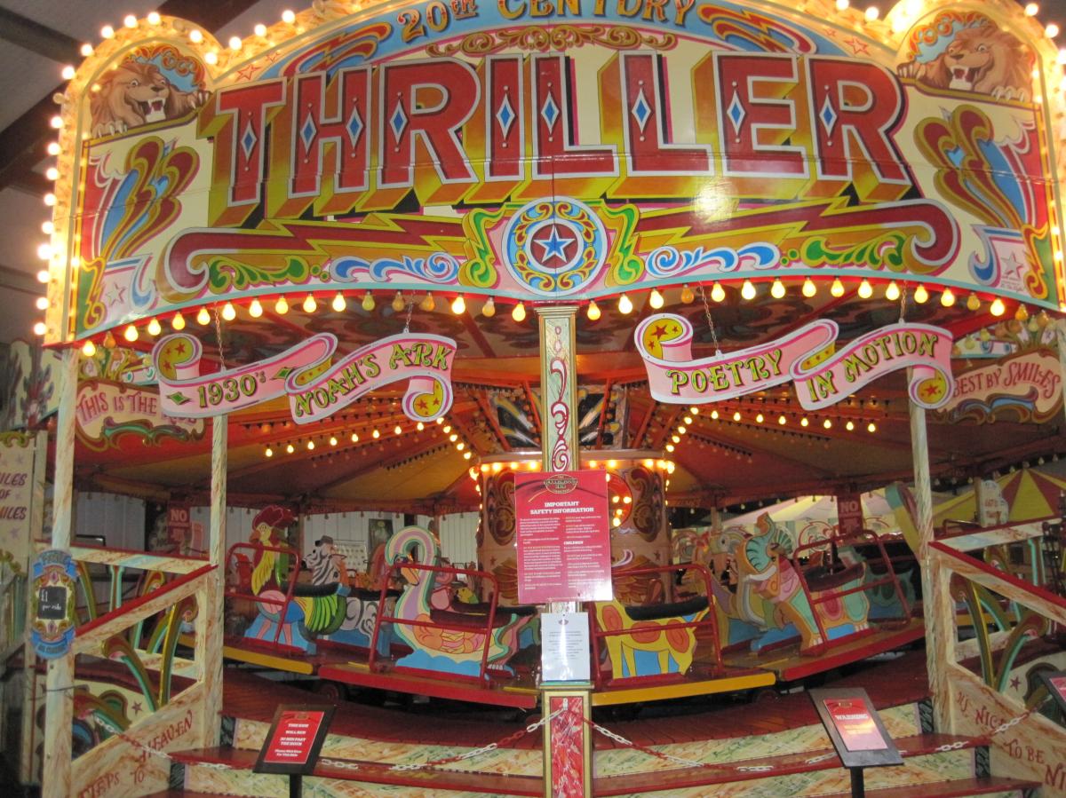 Vintage fairground ride