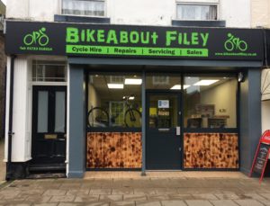 Bike About Filey shop