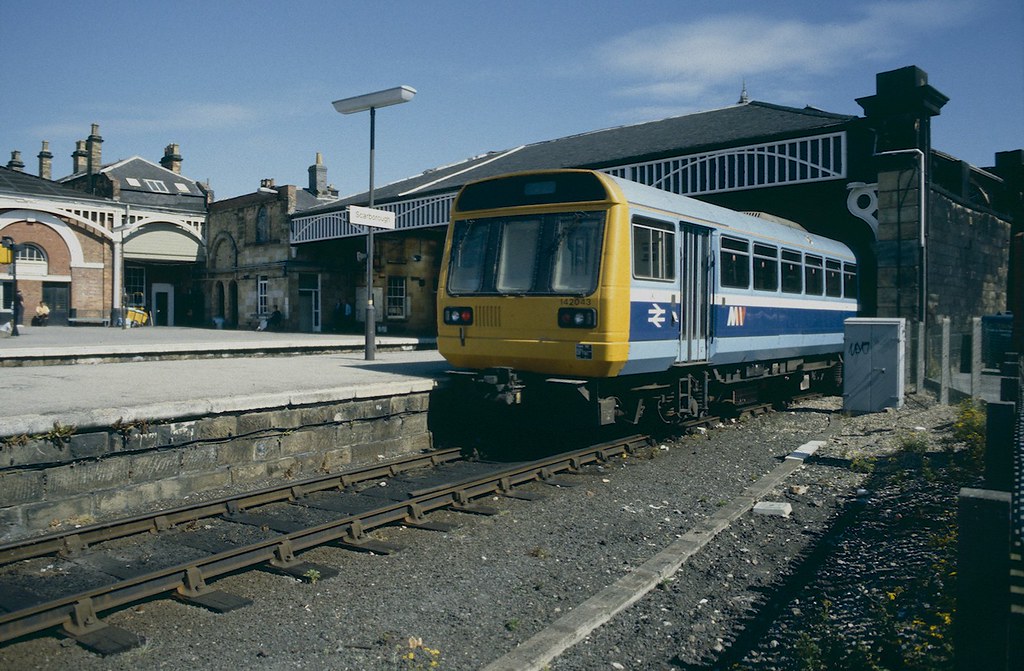 Class 142 at Scarborough