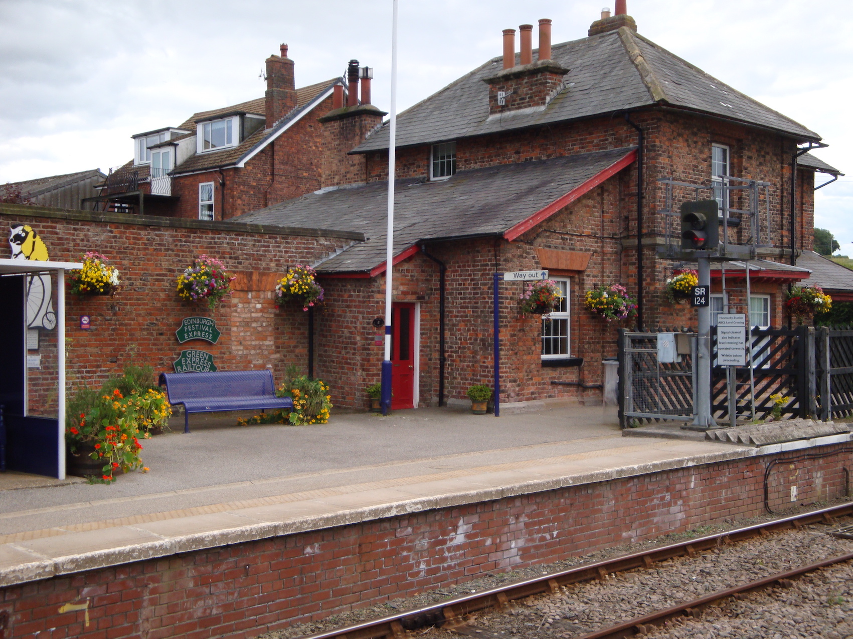 Hunmanby Station ShortListed For National Community Rail Awards Filey