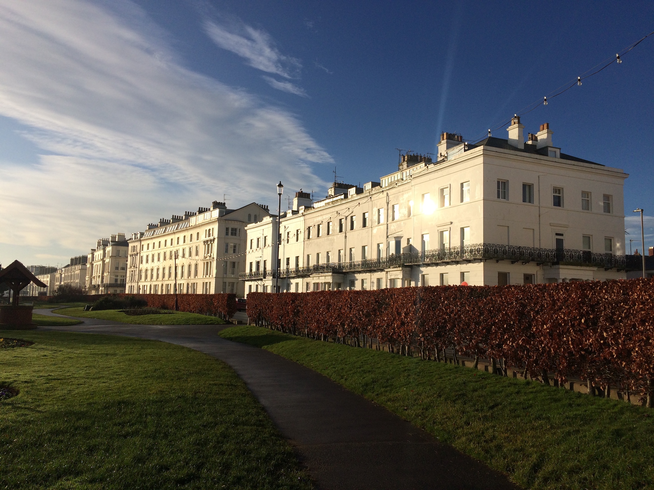 January on The Crescent 