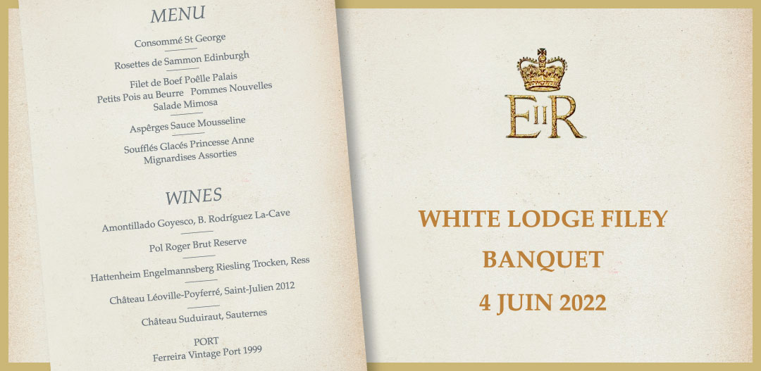 jubilee banquet menu