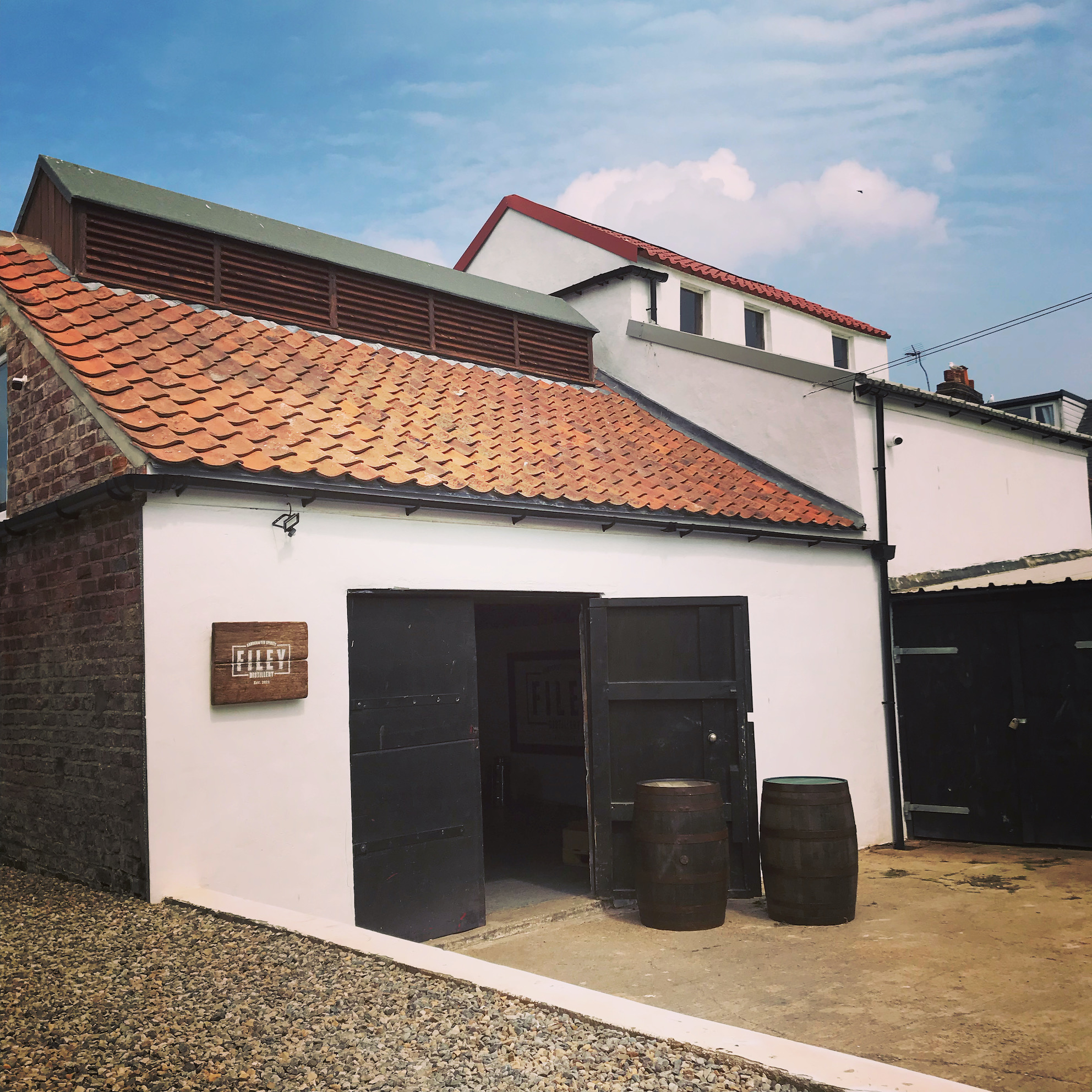 Filey Distillery building 