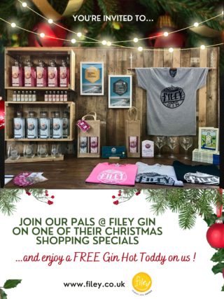 Filey Gin Distillery Xmas advert